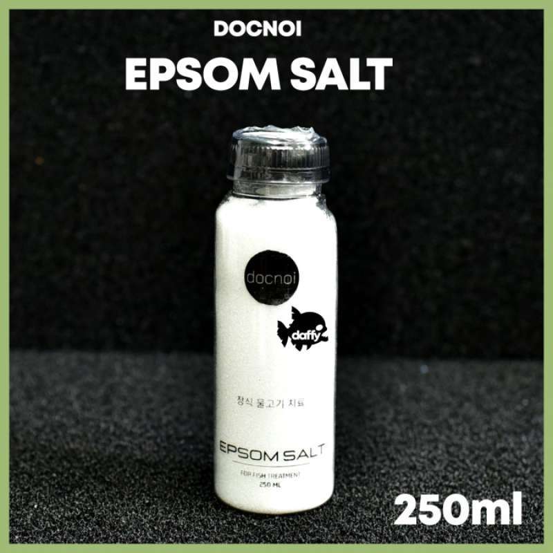 Jual Epsom Salt Docnoi 250gr Obat Ikan Sembelit Bloating Dropsy