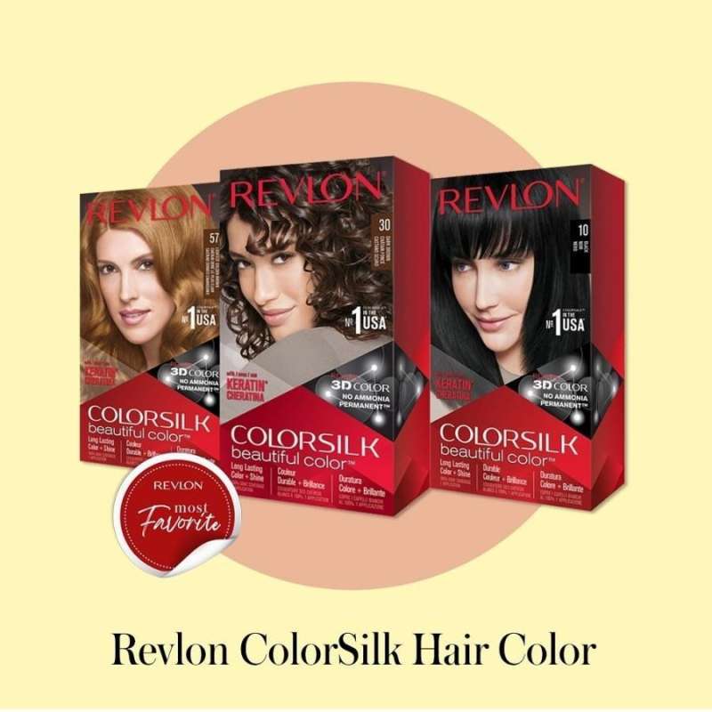 Jual Revlon Colorsilk Hair Color Cat Rambut - 34 Deep Burgund Di Seller ...