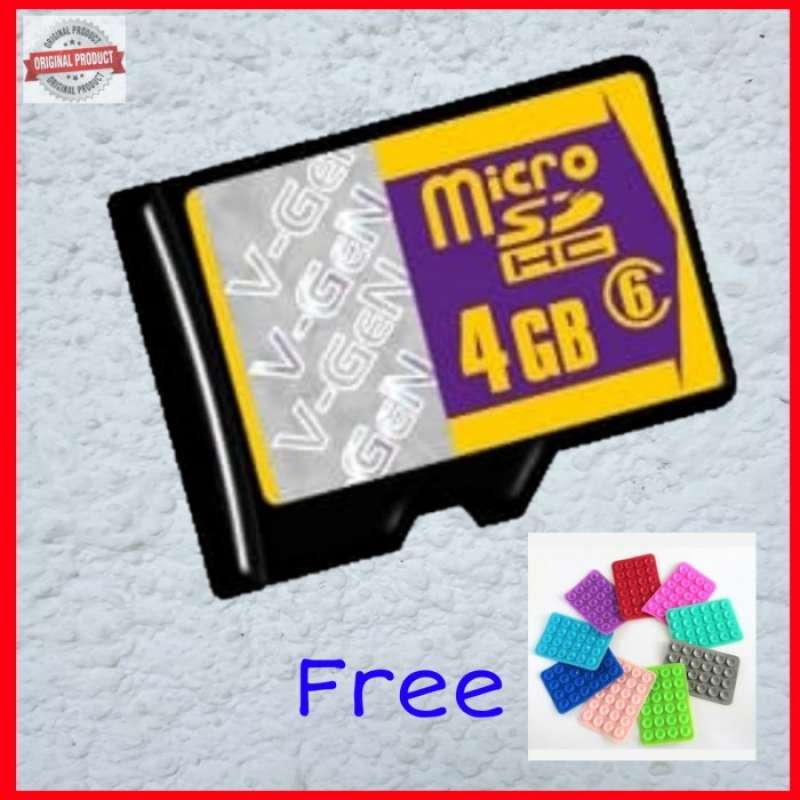 Promo Tanpa Merk MicroSD/Micro SD/Memori/Memory Card VGen 4GB C Diskon