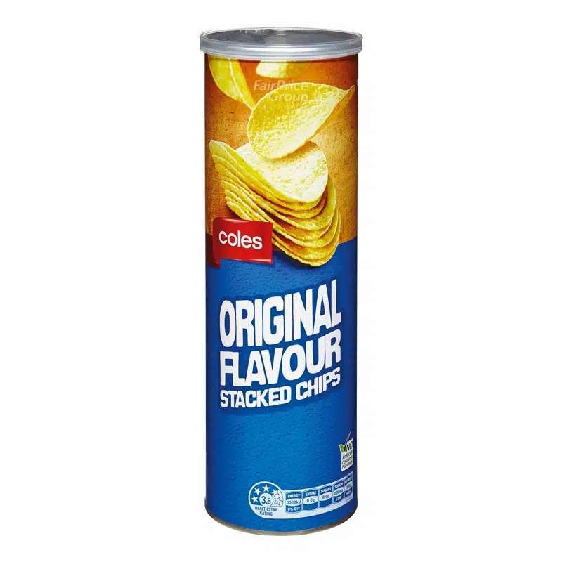 Jual Coles Stacked Chips Original (160g) di Seller Babakiwi Parit