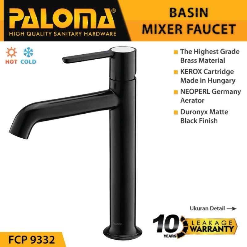Promo FAUCET PALOMA FCP 9332 KERAN WASTAFEL CUCI TANGAN PANAS DINGIN