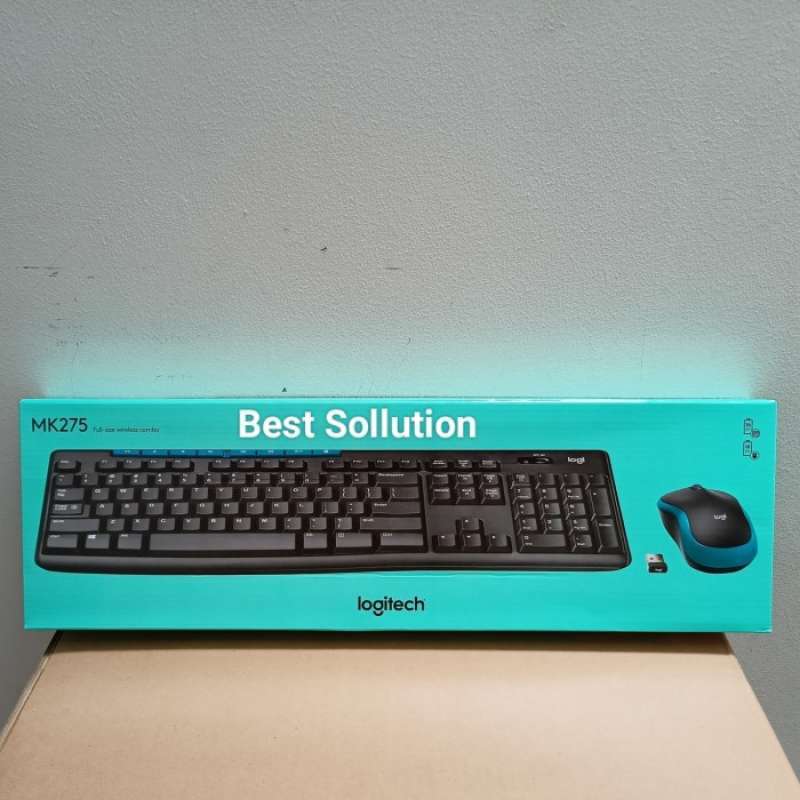 Jual LOGITECH MK275 Wireless Keyboard Mouse Combo MK 275 Garansi Resmi
