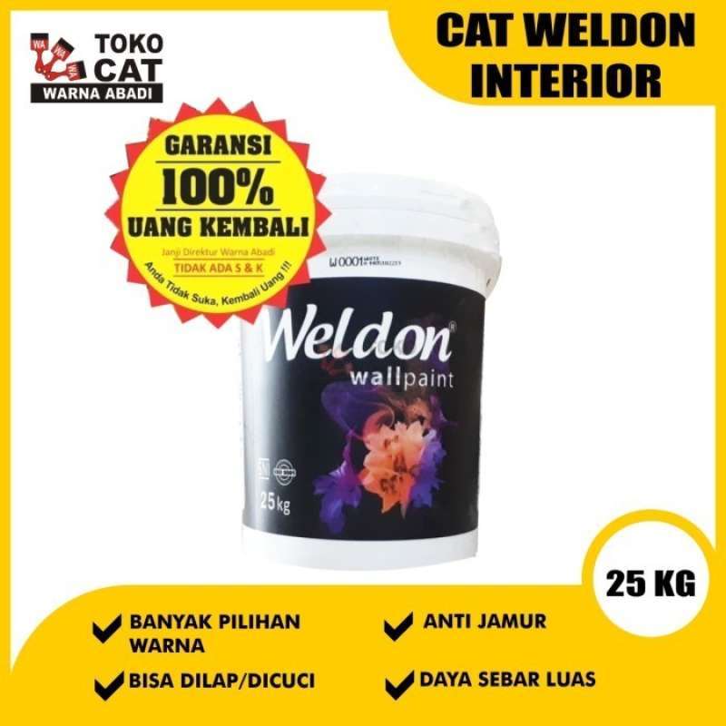 Jual Cat Tembok Weldon 25 Kg Di Seller Umar Store Tick Tegal Parang