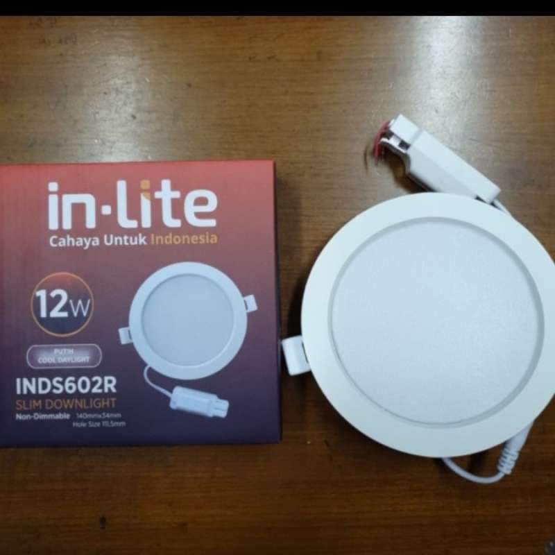 Promo Led Panel Downlight Led Inlite 12W 12 W Lampu Led Plafon Inbow 12 ...
