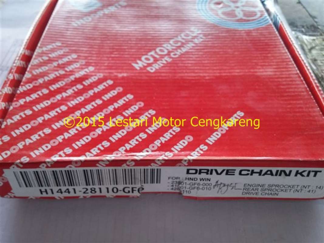 Jual INDOPARTS Gear Set Motor for Honda Win di Seller Lestari Motor Lestari Motor Kota