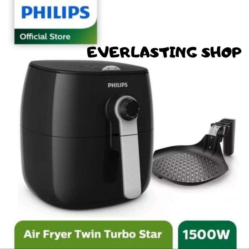Jual Philips Air Fryer HD9723 Premium Deep Fryer Twin Turbo Star HD