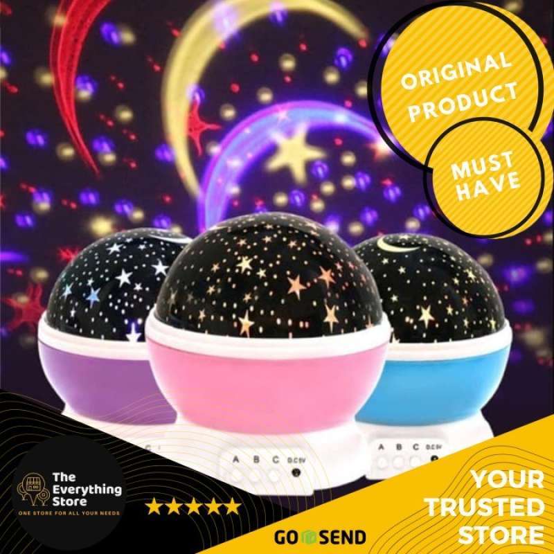 Jual Dream Rotating Projection Lamp Dream Rotation Projection Lamp Di