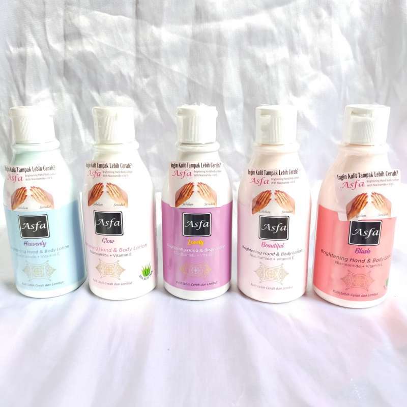 Jual ASFA Brightening Body Lotion with Niacinamide dan Vitamin E