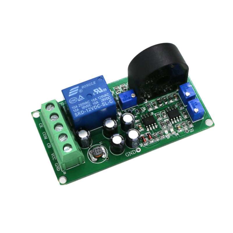 Jual Ac Current Sensor Detection Module 0-20a Adjustable Liner Switch ...