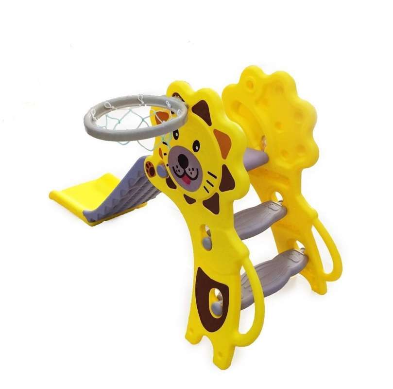 Jual mainan perosotan anak Perosotan Gambar Singa warna Kuning Kado