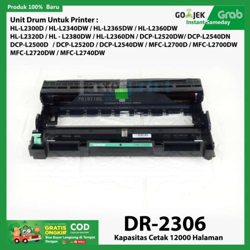 Promo Unit Drum Dr2306 Printer Brother MfcL2700D/L2700Dw/DcpL2540Dw