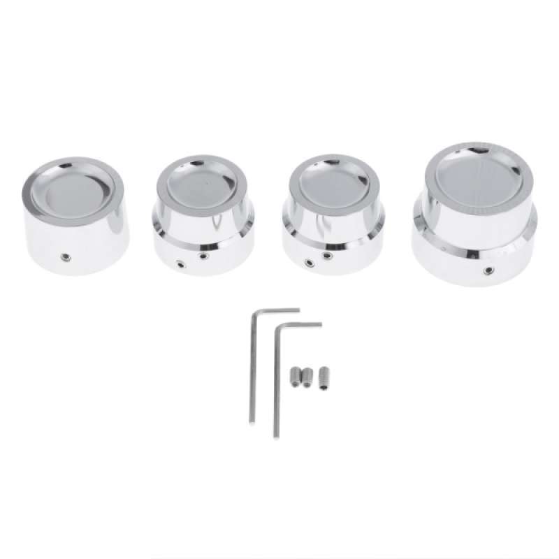 Jual Motorcycle Front & Rear Axle Nut Cover Axle Nuts Caps for Harley