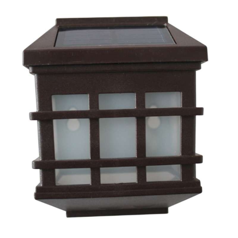 Jual Classic Solar Powered Door Fence Wall Lights LED Outdoor Garden