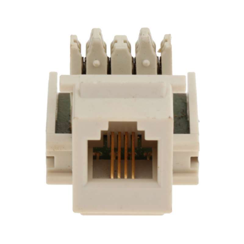 Promo RJ11 Phone Voice Module Keystone Jack Socket Connector Network