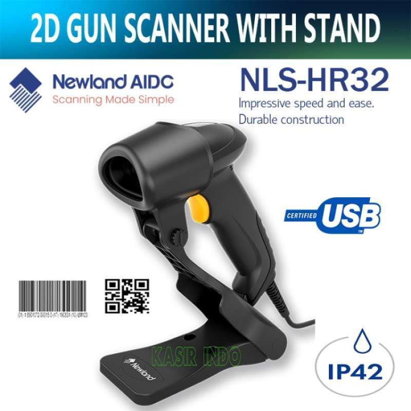 Jual Barcode Scanner Newland Nls - Hr32 | Hr 32 - Usb di Seller Bankai ...