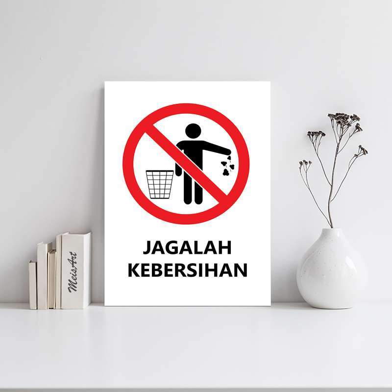 Membuat Poster Jagalah Kebersihan / Menggambar Poster ...
