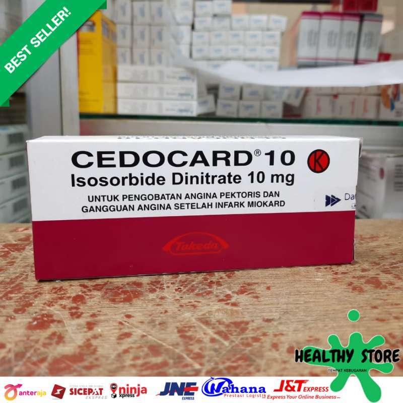 Promo Cedocard 10 Mg ISI 60 TABLET PER BOX ORIGINAL Diskon 20 di