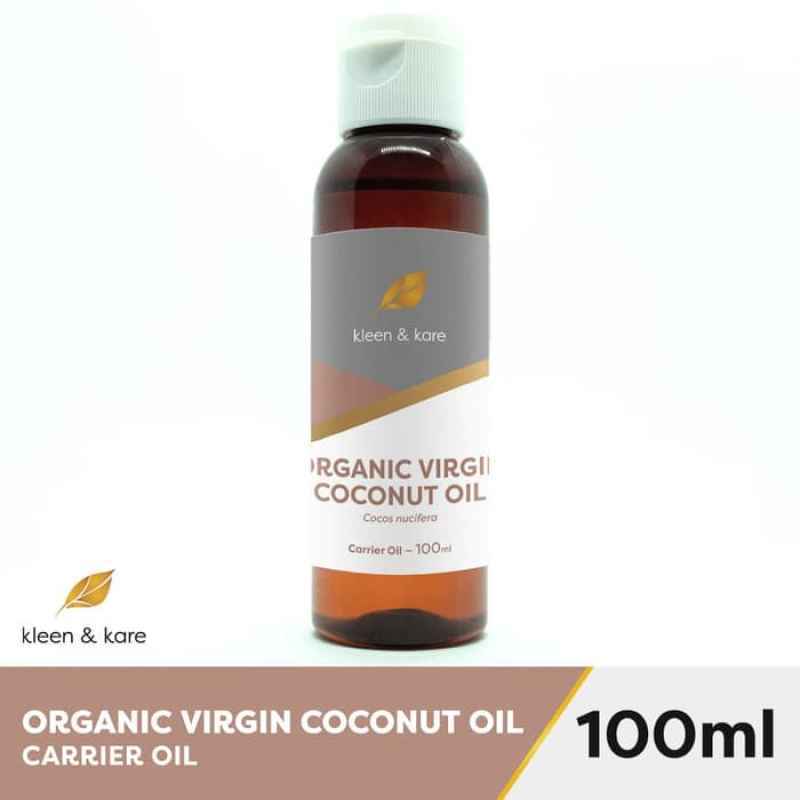 Jual Organic Coconut Oil 100ml 100 Pure Unrefined Cold Pressed Carrier
