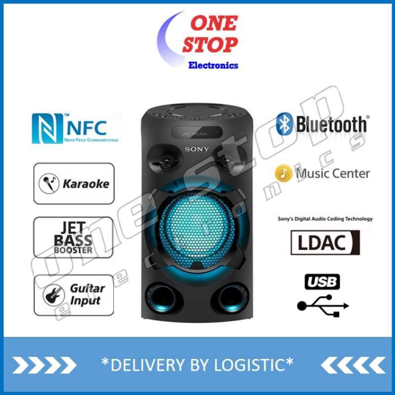 Promo [GARANSI RESMI] SONY MHCV02 High Power Audio System with