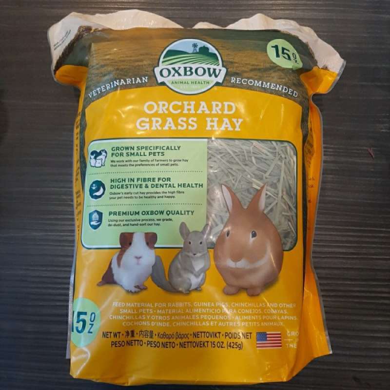 Promo OXBOW ANIMAL HEALTH (ORCHARD GRASS HAY 15OZ (425g) Diskon 23 di