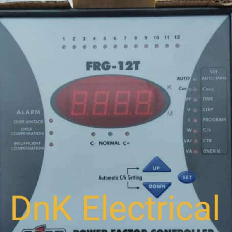 Promo Power Factor Controller/Regulator PFR 12 Step FORT FRG12T Diskon