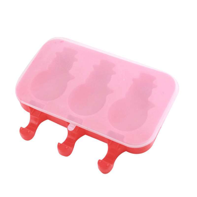 Promo Silicone Ice Pop Mold Ice Cream Bar Popsicle Molds DIY Maker