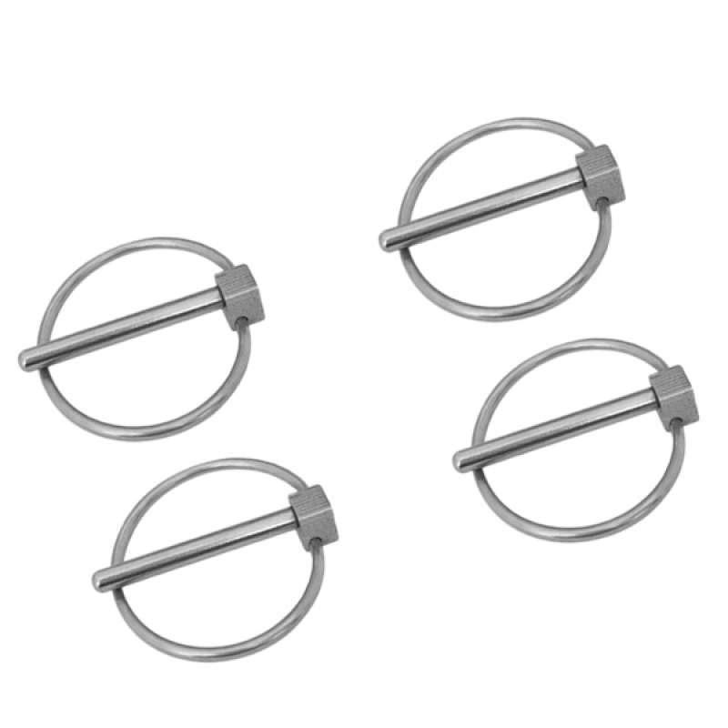 Promo 4x Stainless Steel Lynch Pins 4.0mm for Boat Trailer Parts 4WD Truck Diskon 23 di Seller