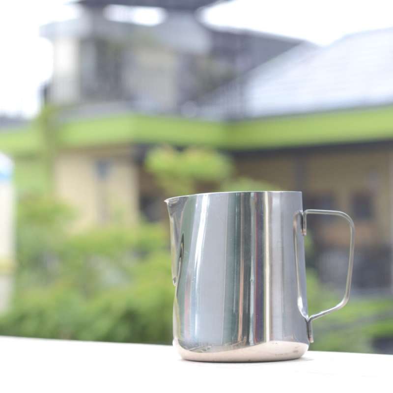 Jual Microfoam Milk Jug Untuk Steam Susu Dan Latte Art 600 Ml Di