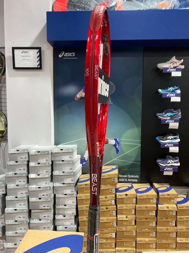 Promo Raket Tenis Prince Beast 100 [300 Gram / 100 Inc] Diskon 4% Di ...