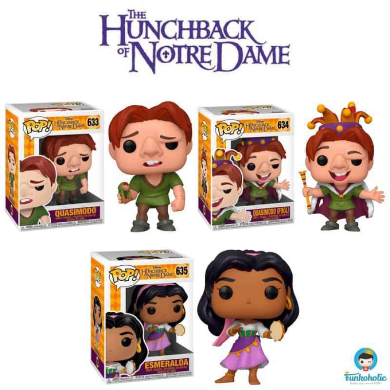 Promo Funko Pop Set Promotion Disney The Hunchback Of Notre Dame [3