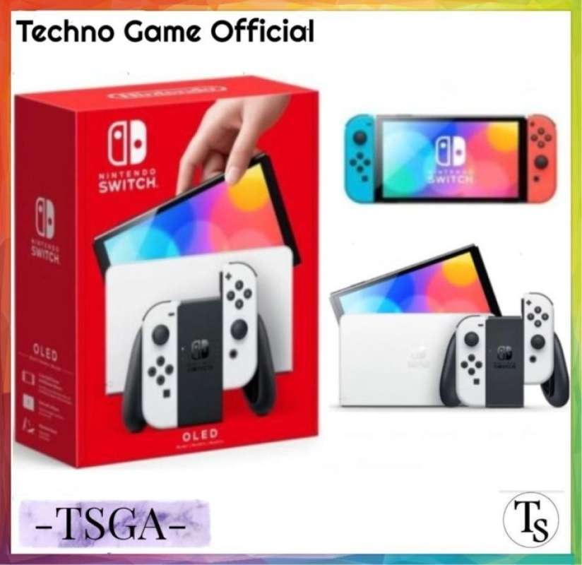 Promo Console Nintendo Switch OLED White / Nintendo Switch OLED Neon