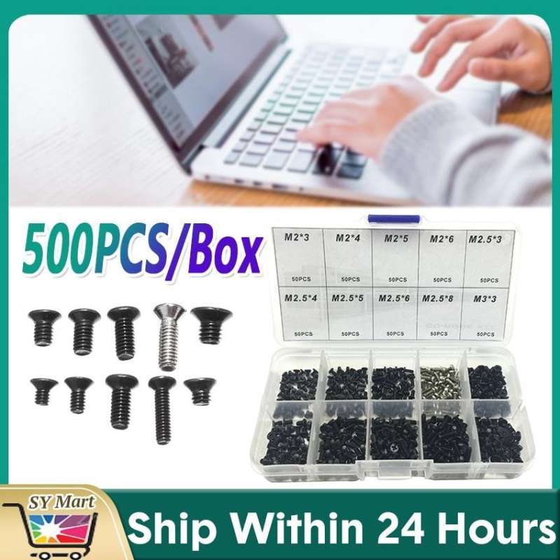 Jual 500 Buah Mur Baut Screw Computer Kit Baut Laptop Asus Acer Dell