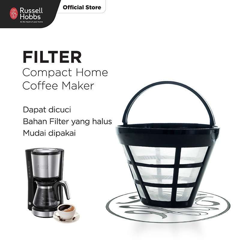 Jual Sparepart Russell Hobbs Compact Coffee Maker Filter Mesin Kopi