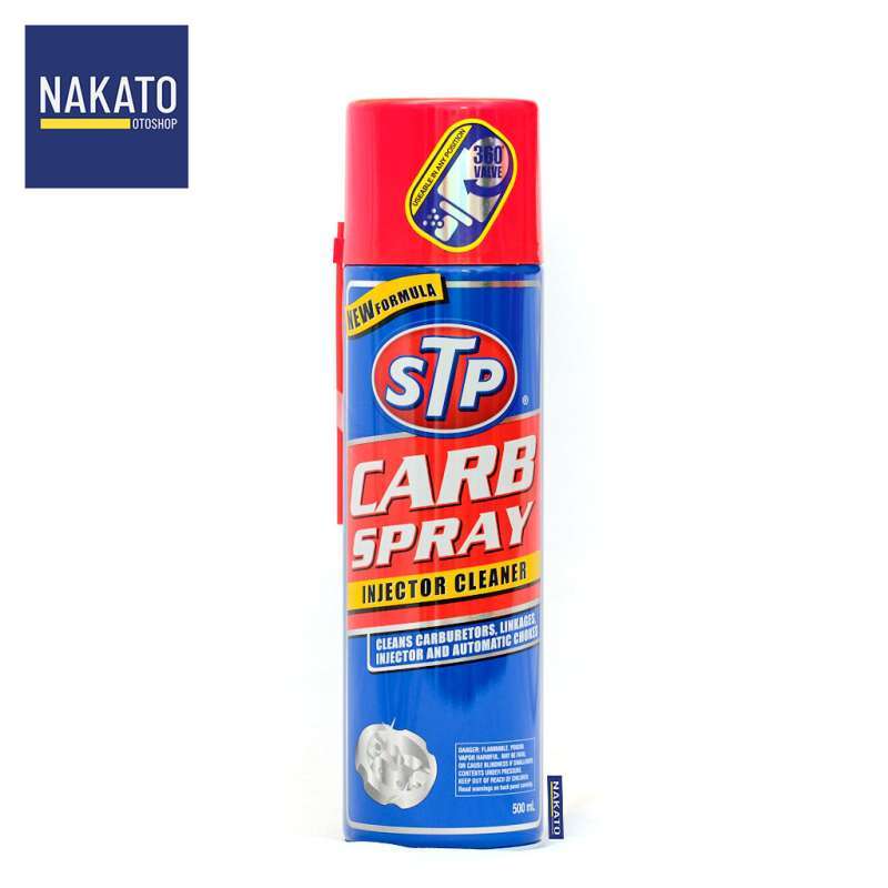 Promo STP Carb Spray Injector Cleaner 500 ml Karburator Diskon 26% di ...