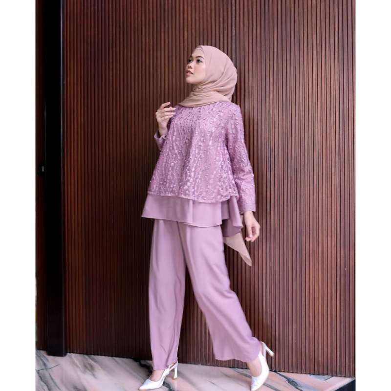 Model Baju Kondangan 2021 / 16 Model Baju Gamis Brokat ...