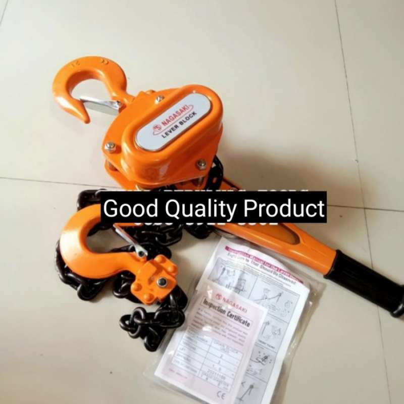 Promo LEVER BLOCK MANUAL 6 TON x 1.5 METER / LEVER BLOCK NAGASAKI