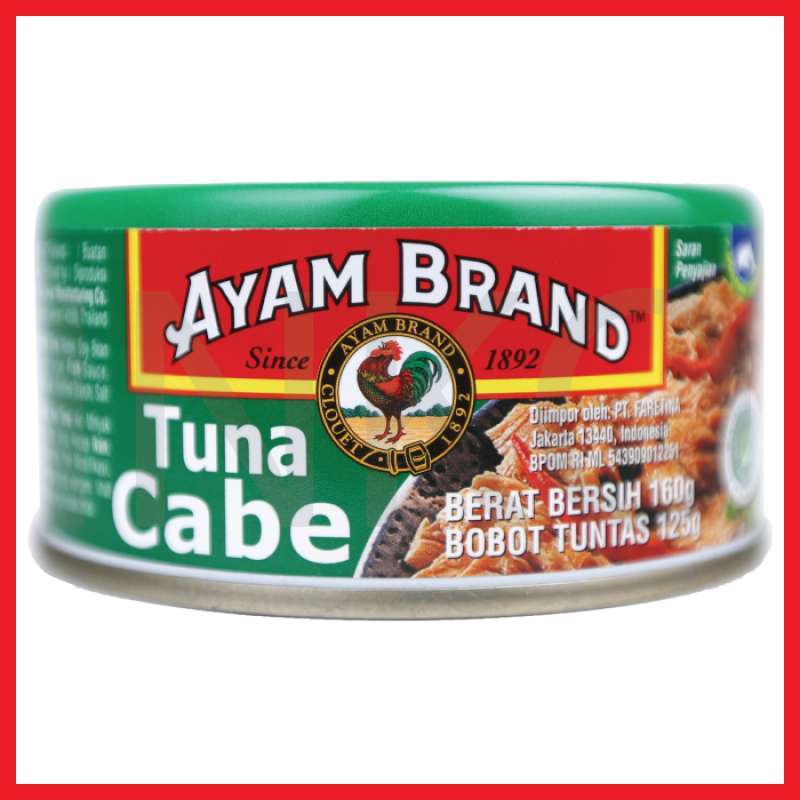 Jual AYAM BRAND TUNA CABE KALENG 160GR di Seller inko Curug Sangerang