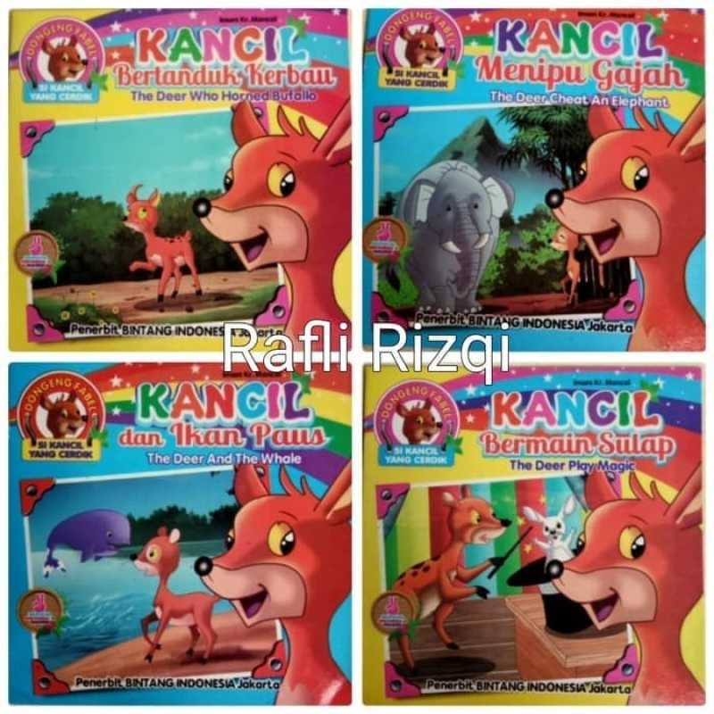 Jual Paket 60 Buku Cerita Dongeng Anak Bergambar Berwarna 2 Bahasa ...