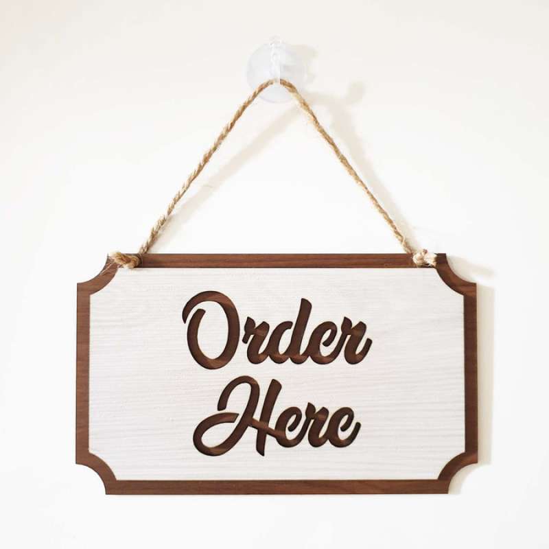 Order here. Кафе order here