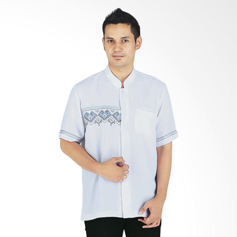 Gudang Fashion Baju Muslim Pria Terbaru Putih - Wiring 