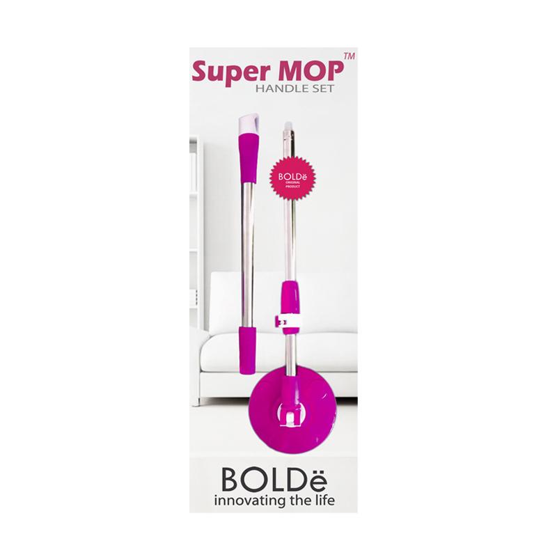 Jual Bolde Handle Set Super Mop - Pink Magenta Online ...