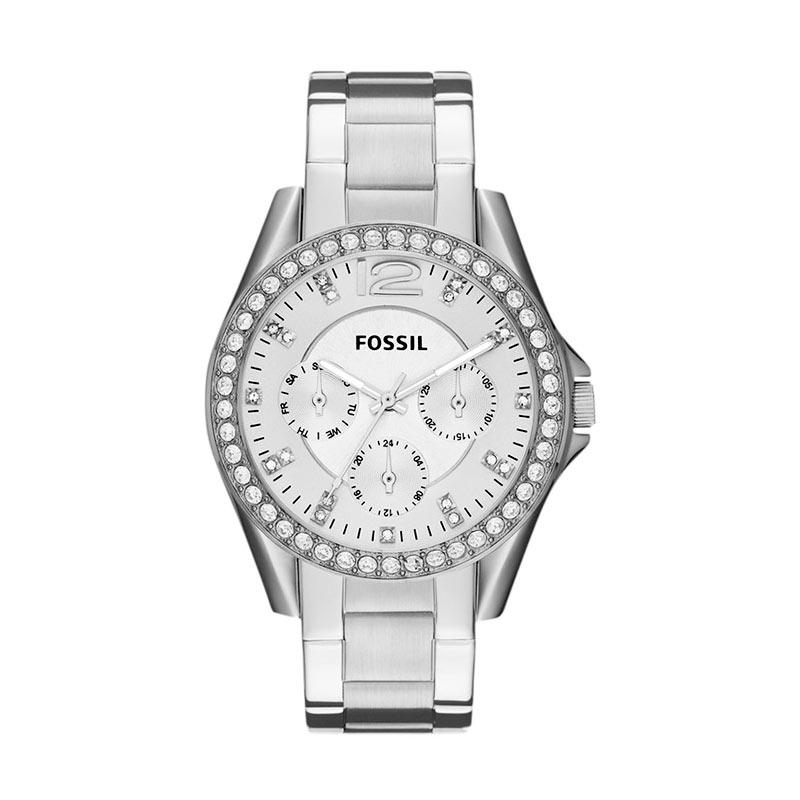 Harga Fossil ES3202 Jam Tangan Wanita - Silver - PriceNia.com