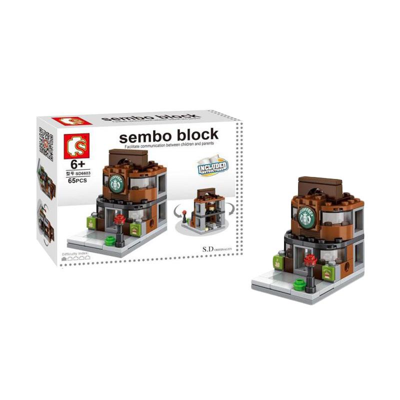 Jual Sembo SD6603 Coffee Shop Small Mini Blocks Online