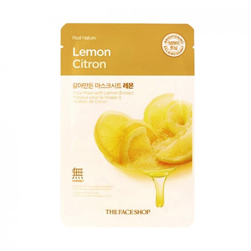 jual the shop real nature mask lemon harga jual the shop real nature mask lemon harga