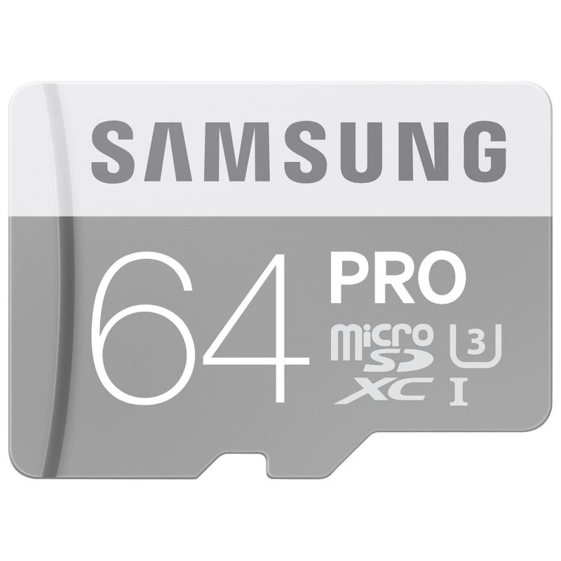 Jual Samsung Micro SD Pro Memory Card [64GB/ 90MB/s/ Class 10] di