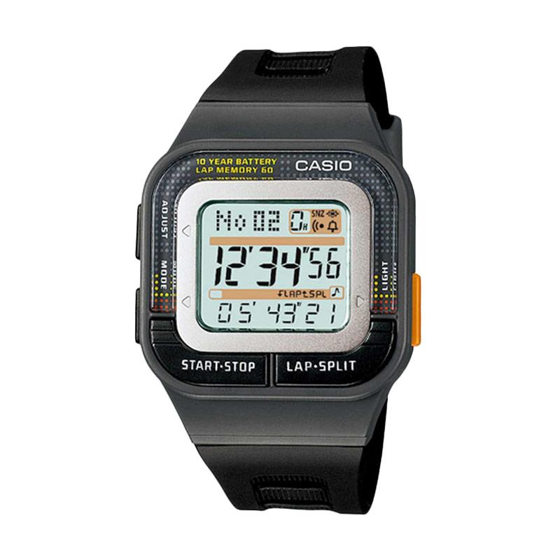 Jual (Casio SDB-100-1ADF Silicon Jam Tangan Pria - Black) Online 