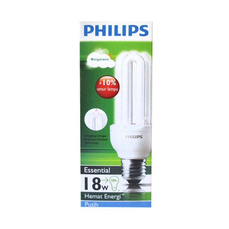 Jual PHILIPS Essential Bohlam Lampu [18 W] Online Februari