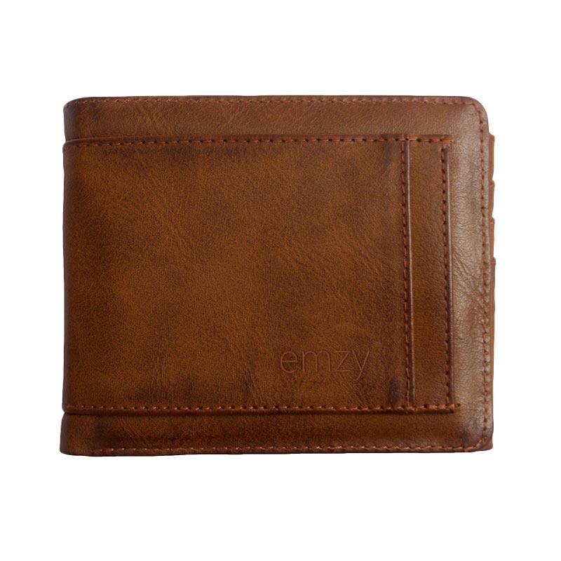 Jual Emzy Wallet Spyro Dompet Pria - Tan Online - Harga