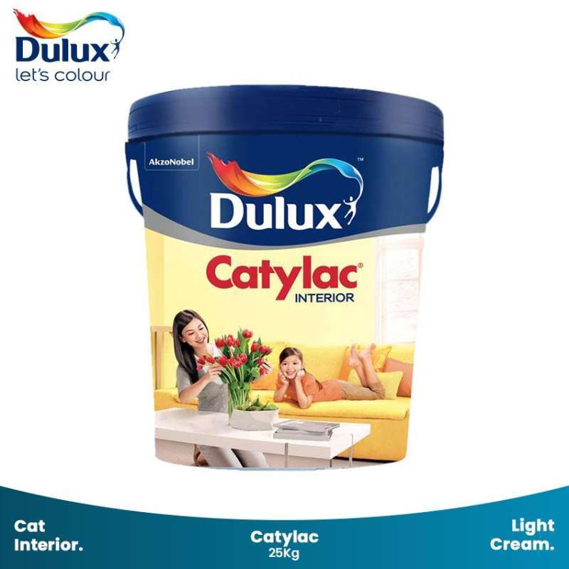 Jual DULUX CATYLAC CAT INTERIOR DS BR CTY IN LIGHT CREAM 44195 25K di