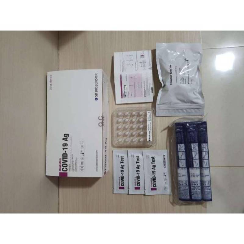 Jual SWAB ANTIGEN TEST BIOSENSOR KOREA ISI 25 Online Maret ...